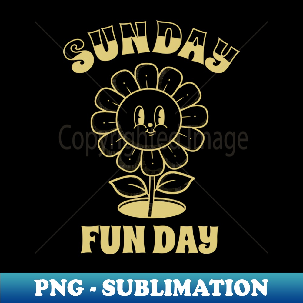 Sunday fun day - PNG Transparent Sublimation Design - Captur - Inspire ...
