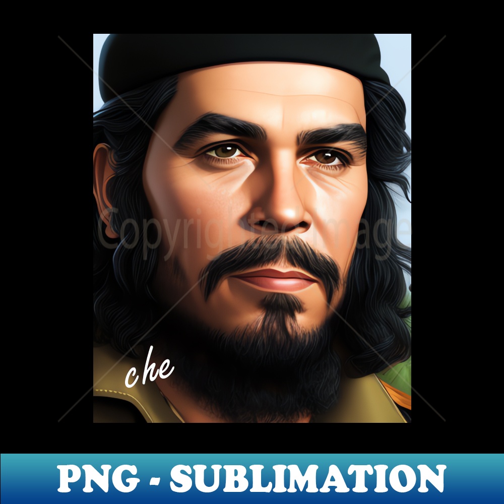 Realistic Portrait of Che Guevara - Artistic Sublimation Dig | Inspire ...