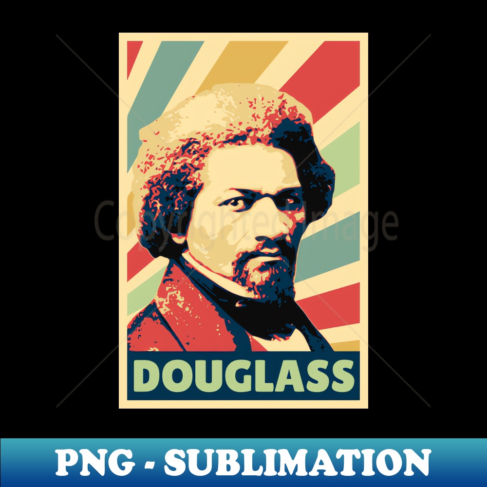 Frederick Douglass Vintage Colors - PNG Transparent Sublimat | Inspire ...