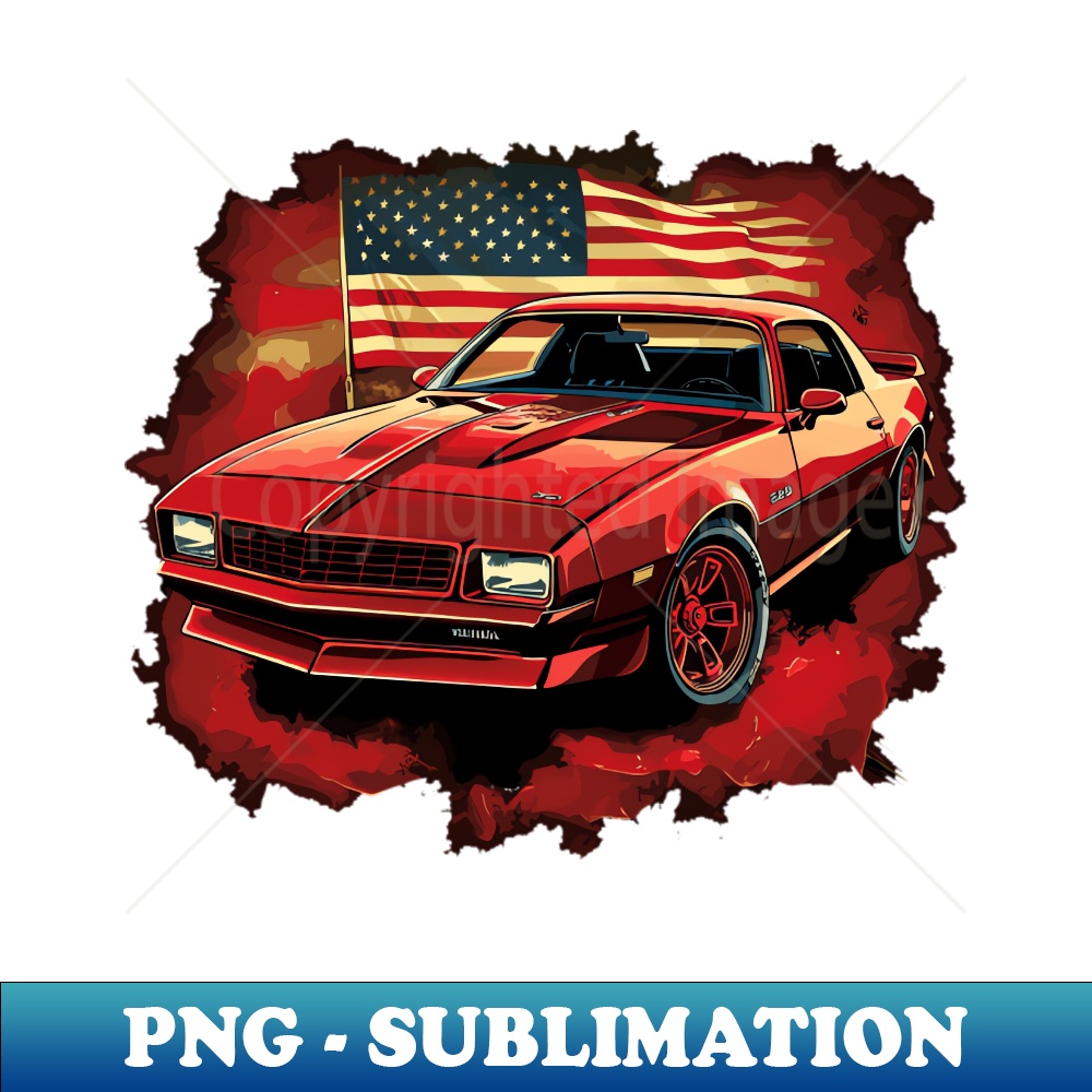 Ws6 Vector IROC Z Camaro - PNG Transparent Digital Download File for Su | Inspire ...