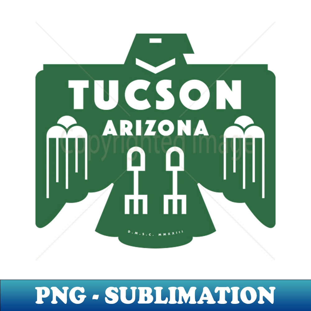 Native American Bird - Tucson Arizona Green - Premium Sublim - Inspire