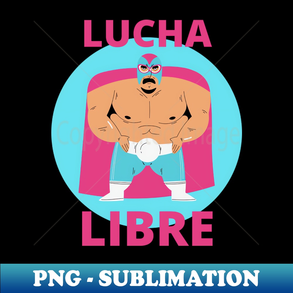 Lucha Text Ransparent Lucha Libre Mexican Luchador - PNG Transparent Sublimation F | Inspire ...
