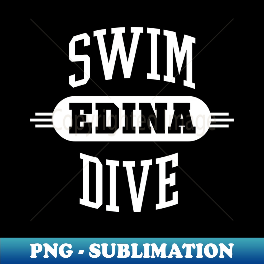 Edina Swim Dive Team HighResolution PNG Sublimation File Inspire