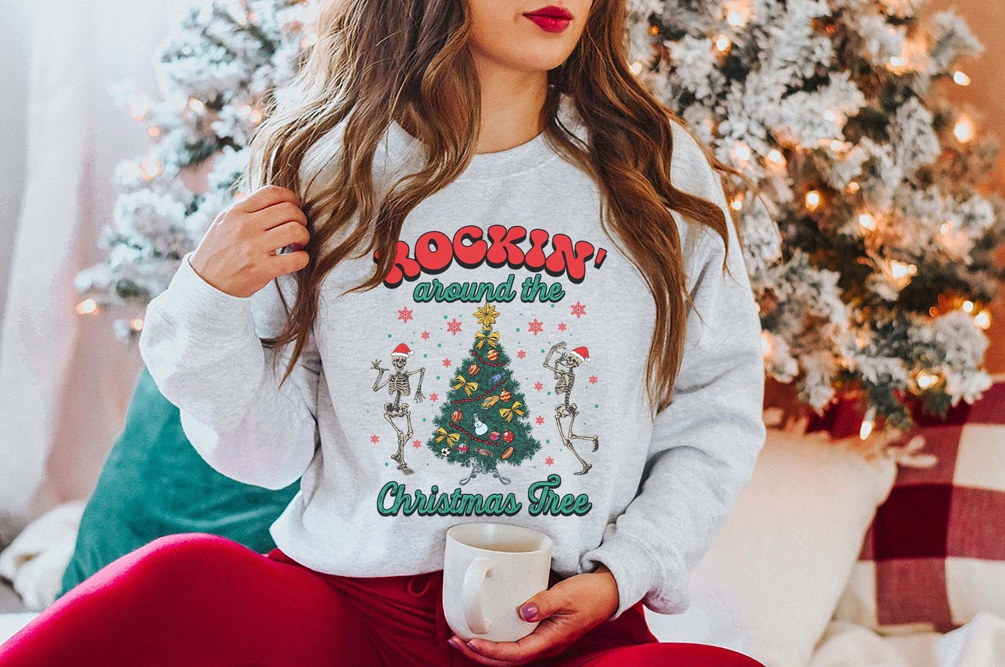 Flocking Around The Christmas Tree T-Shirt