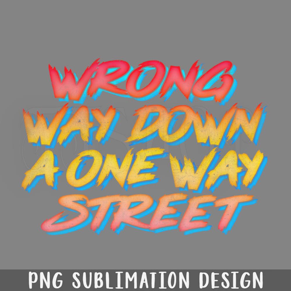 Limmy Wrong Way Down A One Way Street 80s Style Fan Art PNG | Inspire ...