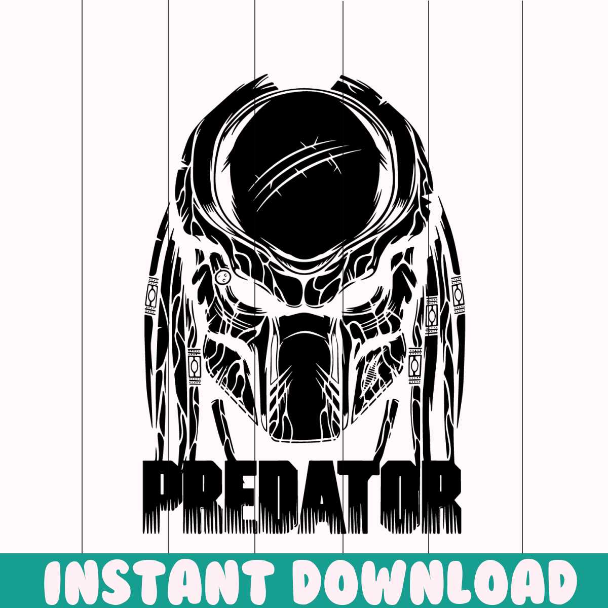 DIGITAL CLIPART: Svg Dxf Eps Png | Predator Hunter Alien | C | Inspire ...