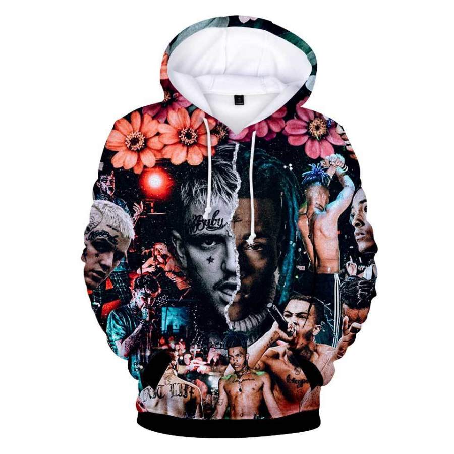 2018 New Lil Peep And XXXtentacion Fashion 3D Hoodlies Sweat | Inspire  Uplift