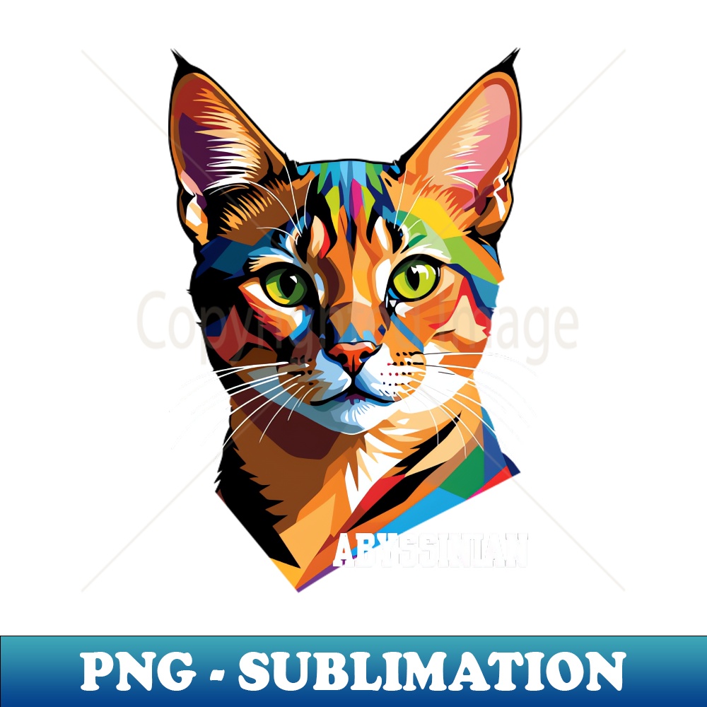 Abyssinian Elegance - PNG Transparent Digital Download File - Inspire ...