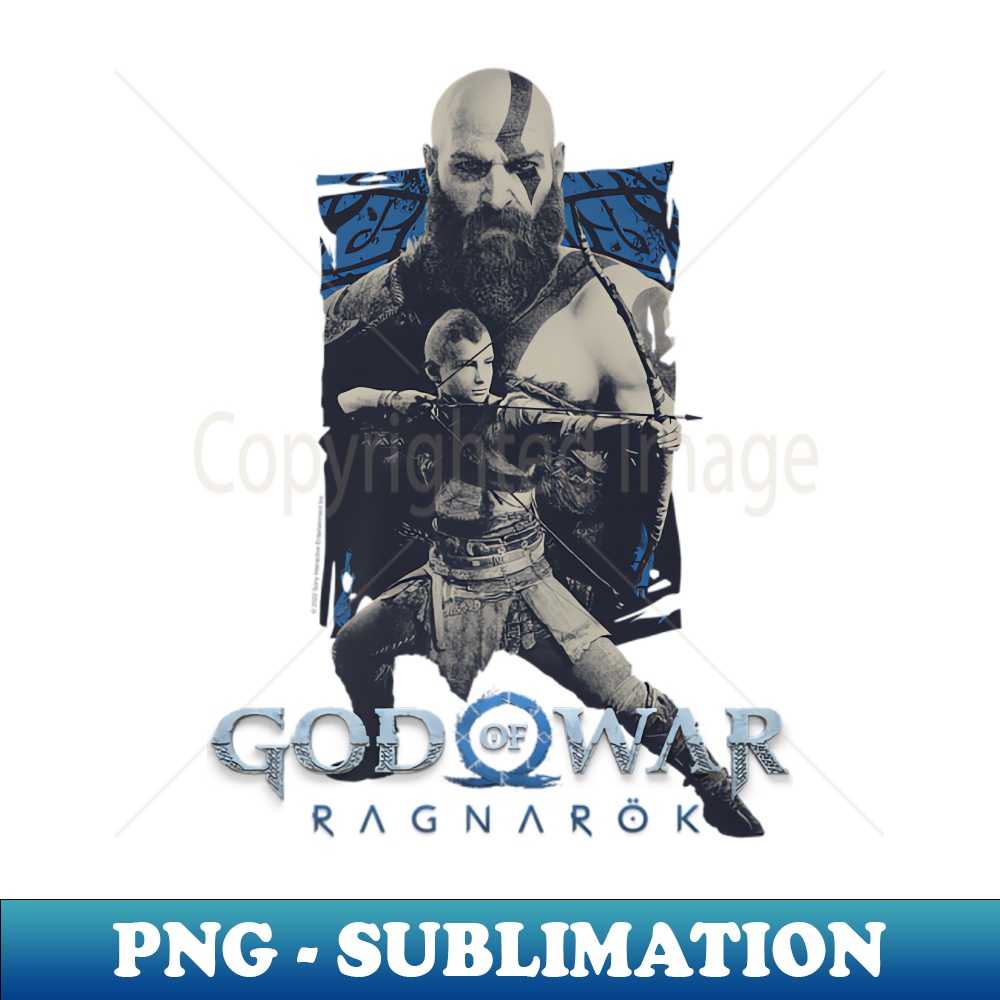 God of War Ragnarok Icon with Kratos and Atreus - Instant Su | Inspire ...
