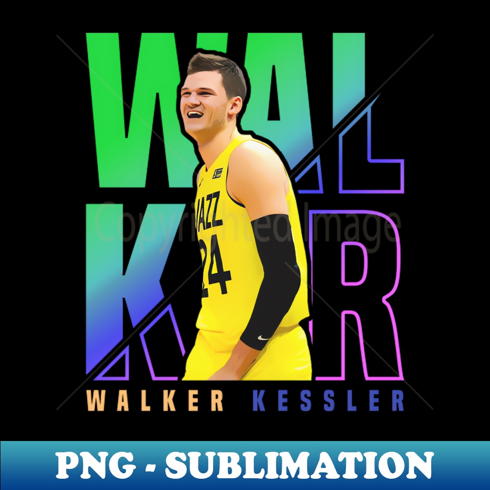 Walker Kessler Basketball Poster Style Stylish Sublimation Inspire