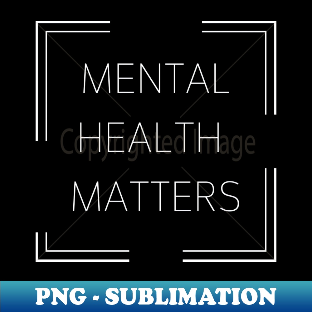 Mental health matters - geometric design - PNG Transparent D | Inspire ...