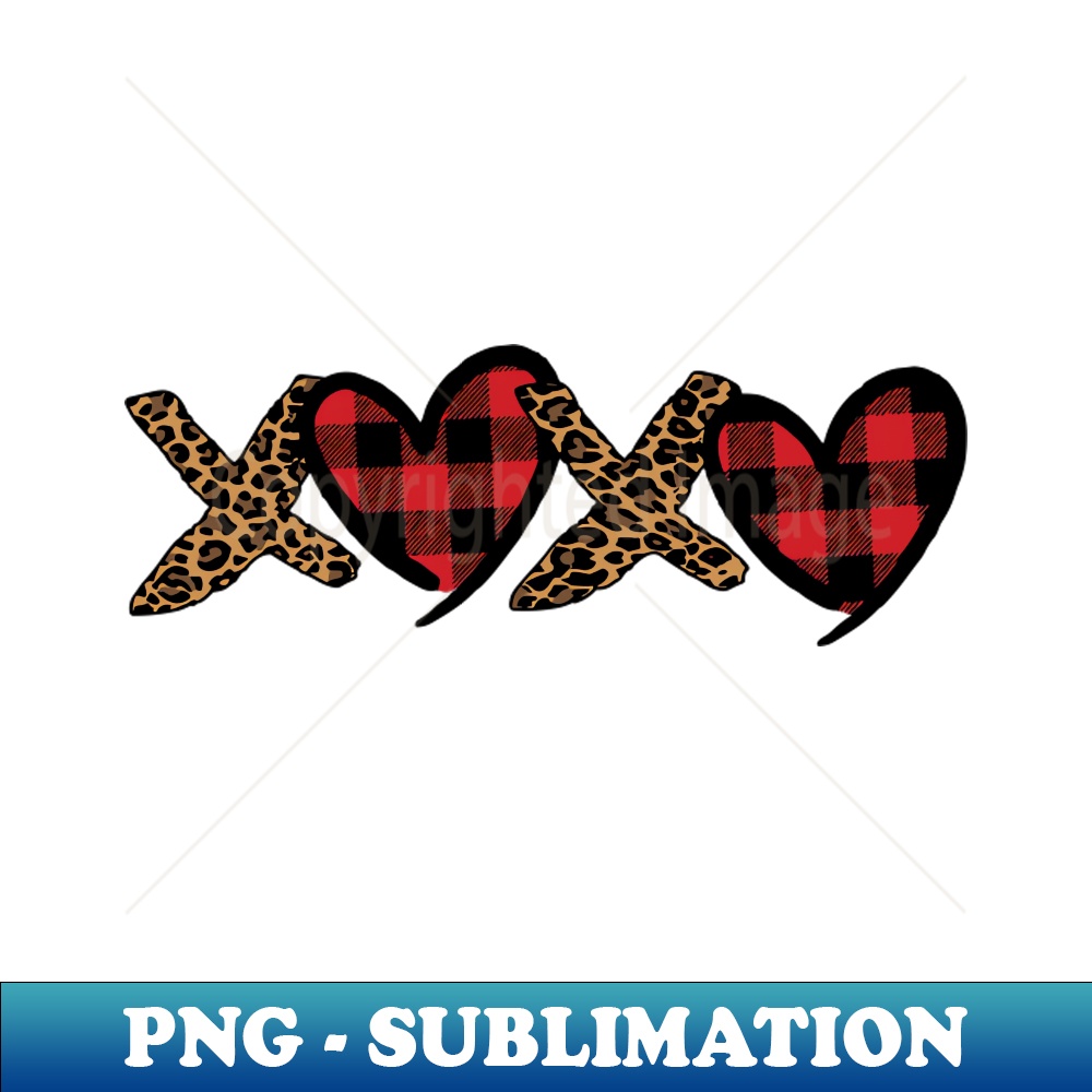 XOXO - Hugs and Kisses - PNG Transparent Sublimation Design | Inspire ...