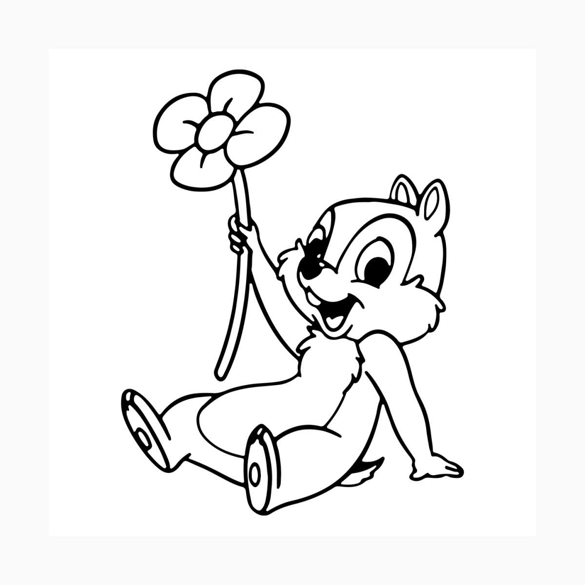 Chip and dale svg free, disney svg, outline svg, instant dow - Inspire ...