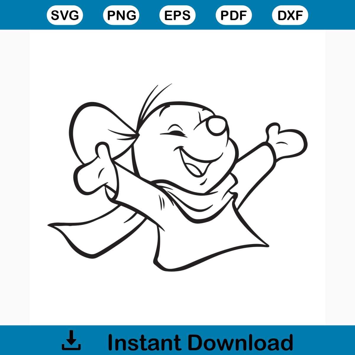Roo svg free, cartoon svg, winnie the pooh svg, instant down | Inspire ...