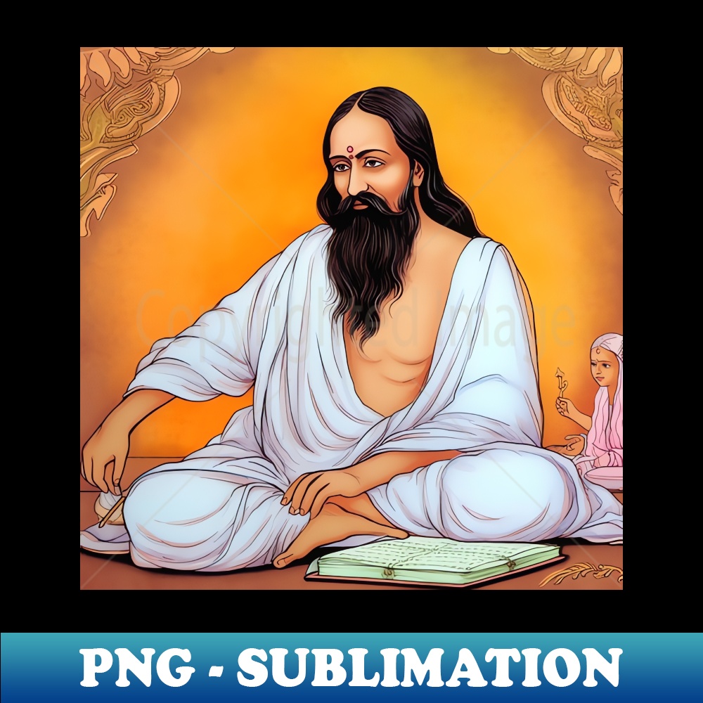 Guru Ravidas drawing - Retro PNG Sublimation Digital Downloa | Inspire ...