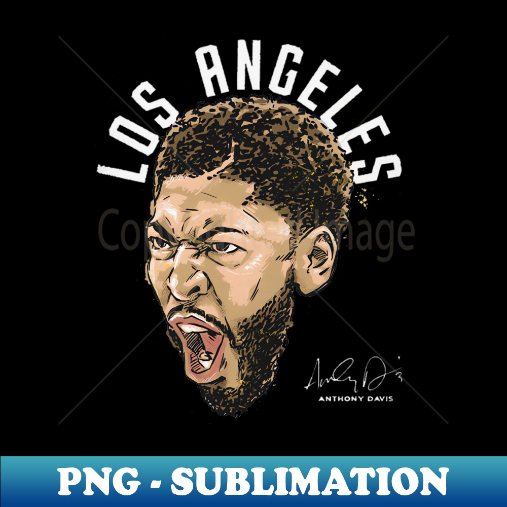 Anthony Davis Los Angels L Portrait City Arc - Artistic Subl | Inspire ...