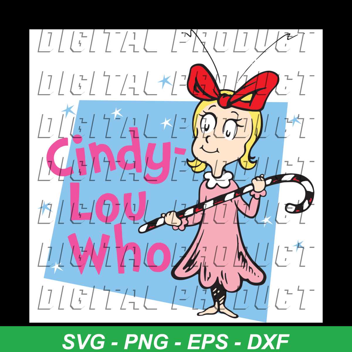 Dr Seuss Cindy Lou Who Svg, Dr Seuss Svg, Cindy Lou Who Svg, | Inspire ...