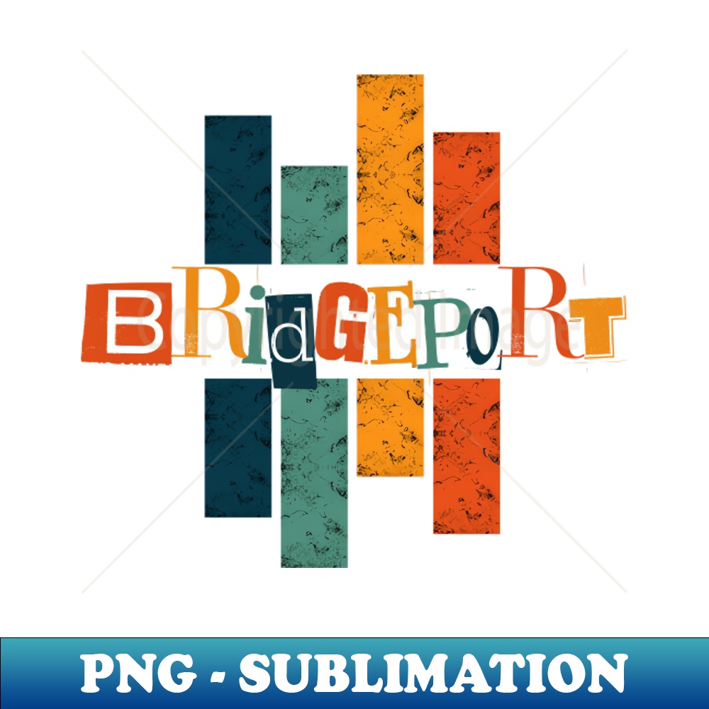 typography of bridgeport - Signature Sublimation PNG File - | Inspire ...