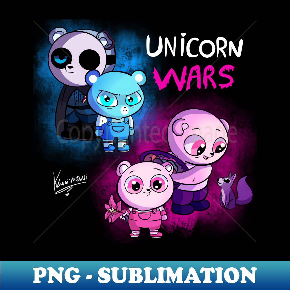 Unicorn war fan art - High-Resolution PNG Sublimation File - - Inspire ...
