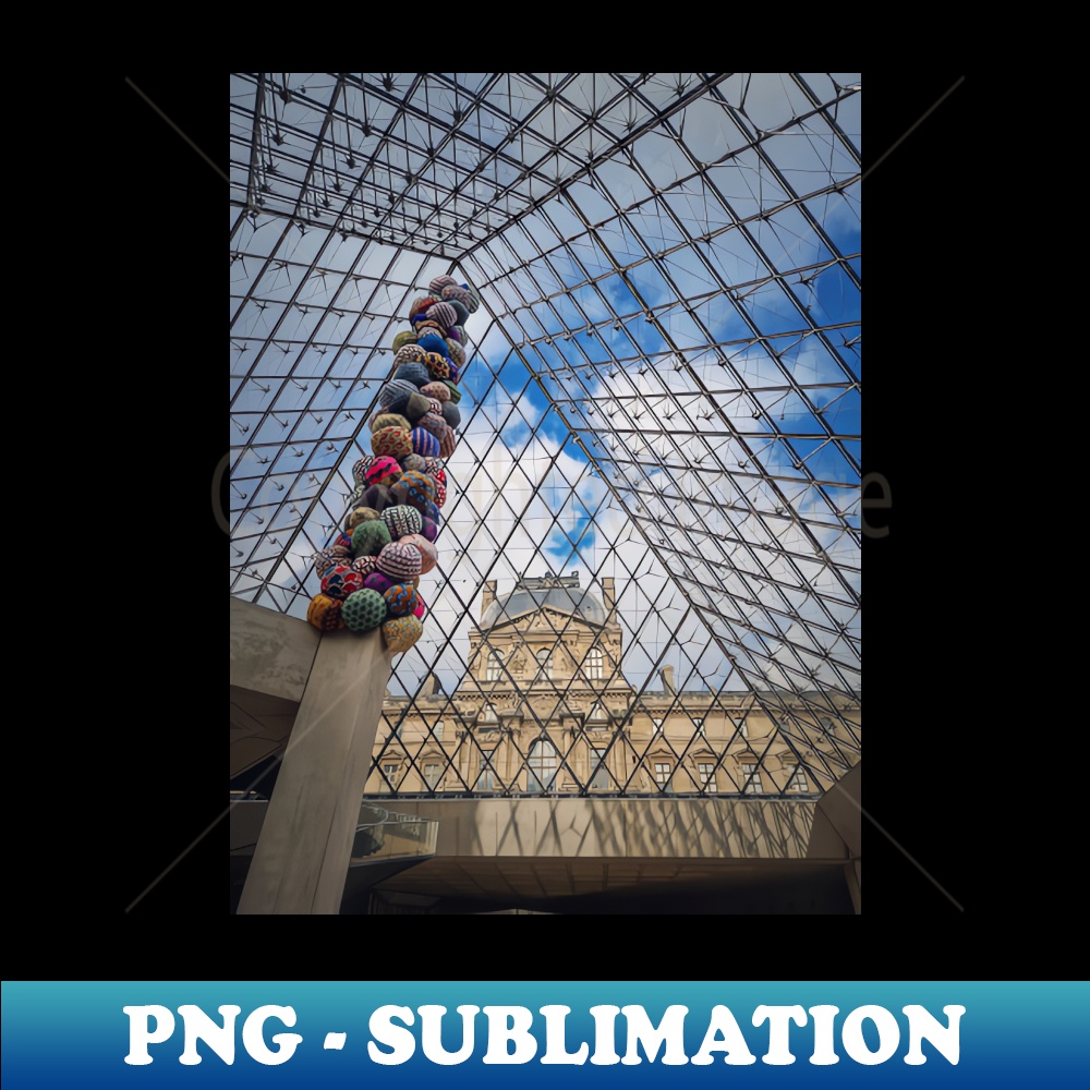 Underneath Louvre Palais Vintage Sublimation PNG Download Inspire