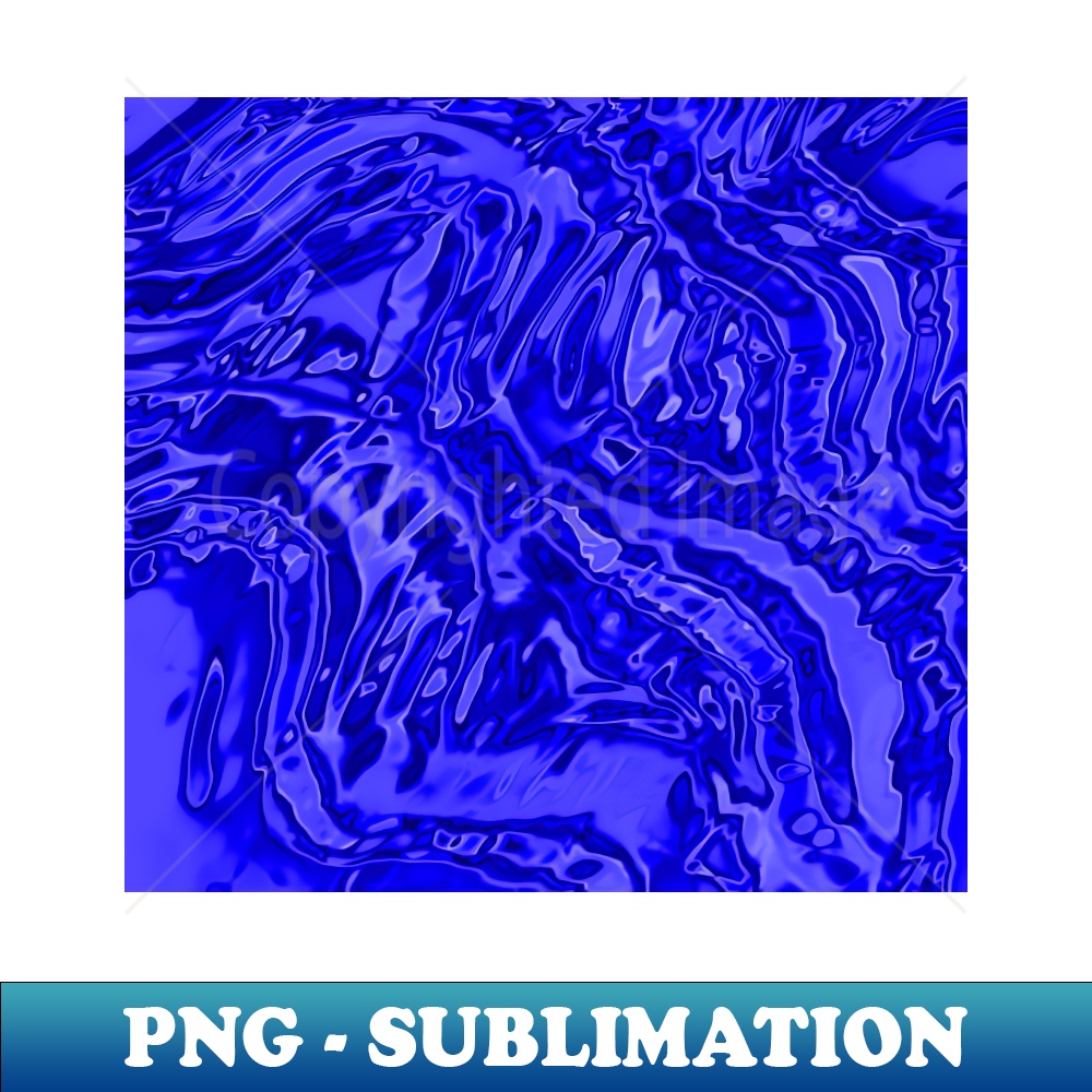 Bright Blue Psychedelic - Digital Sublimation Download File | Inspire ...