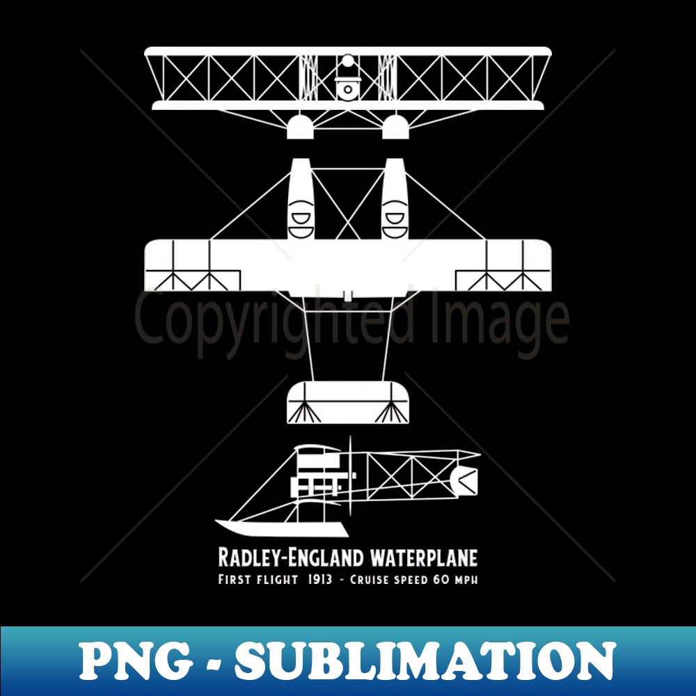 RadleyEngland Waterplane British Biplane Infographic Diagra Inspire
