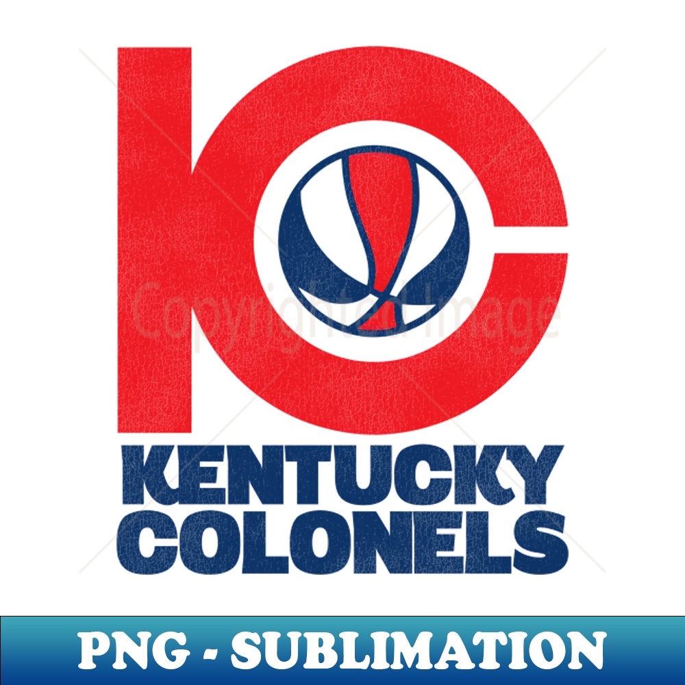 Defunct Kentucky Colonels Basketball PNG Sublimation Digit Inspire