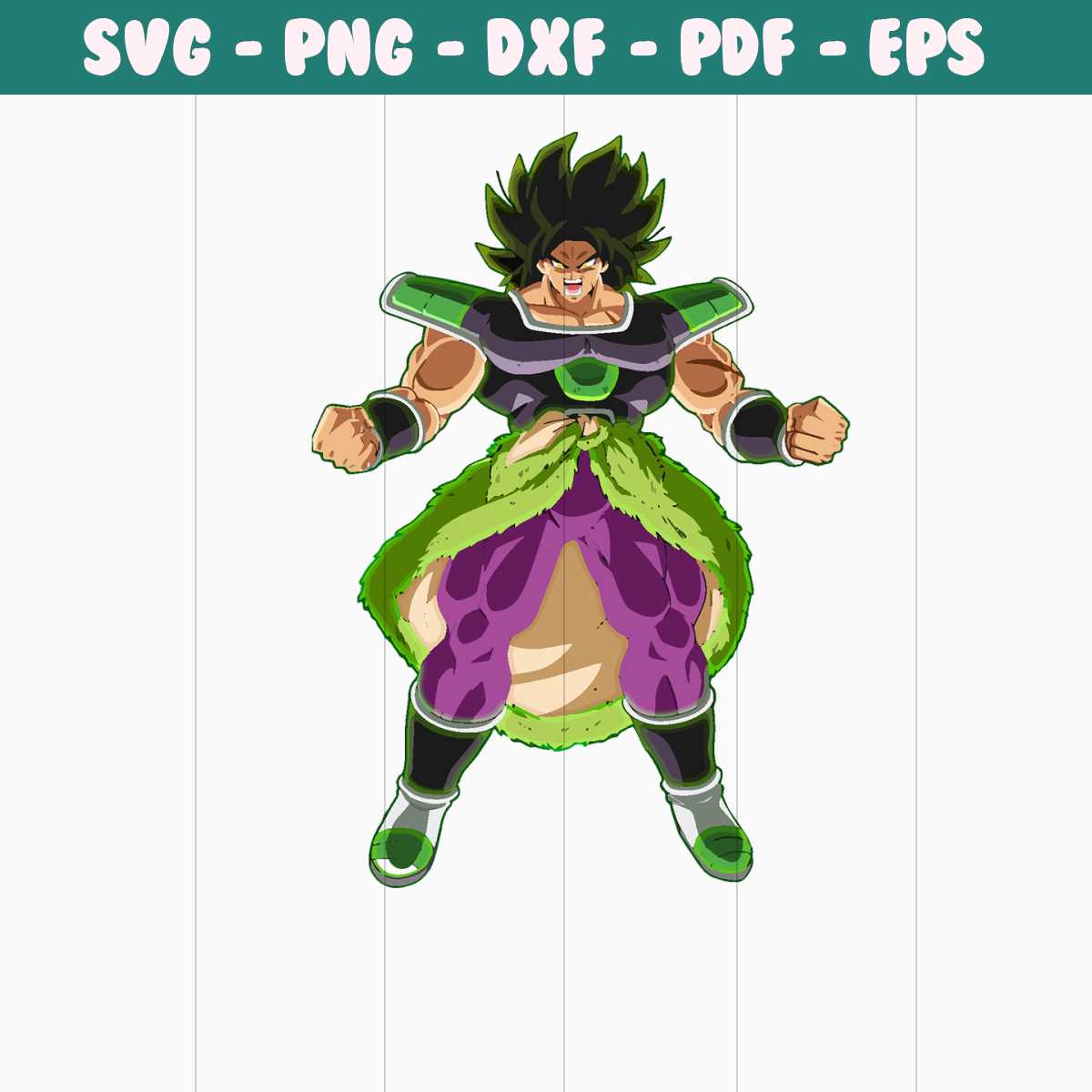 Broly PNG, Dragon Balls PNG, DTG Printing, Instant download, Inspire