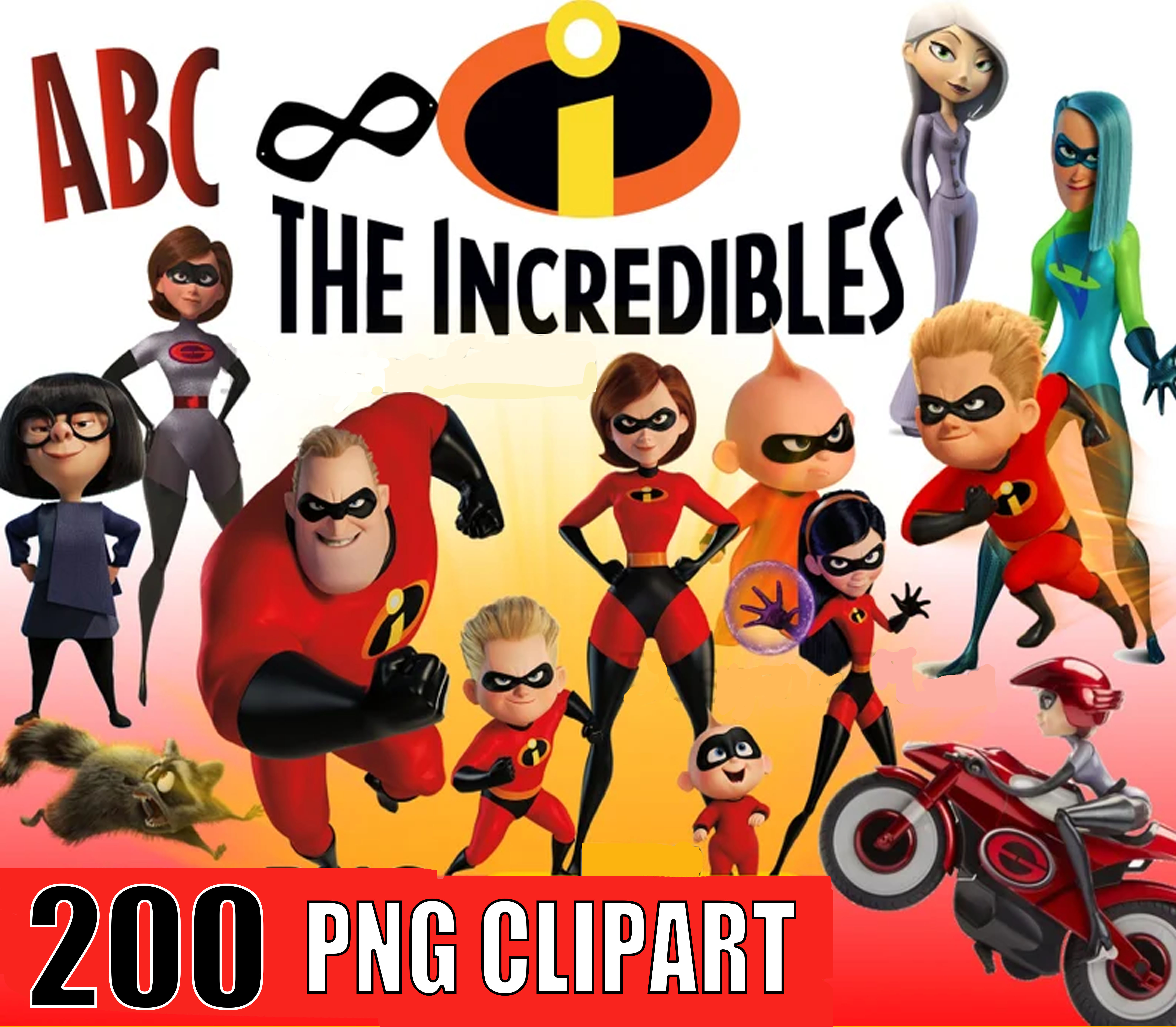 200 The Incredibles Png Bundle, The Incredibles Bundle Png, - Inspire ...