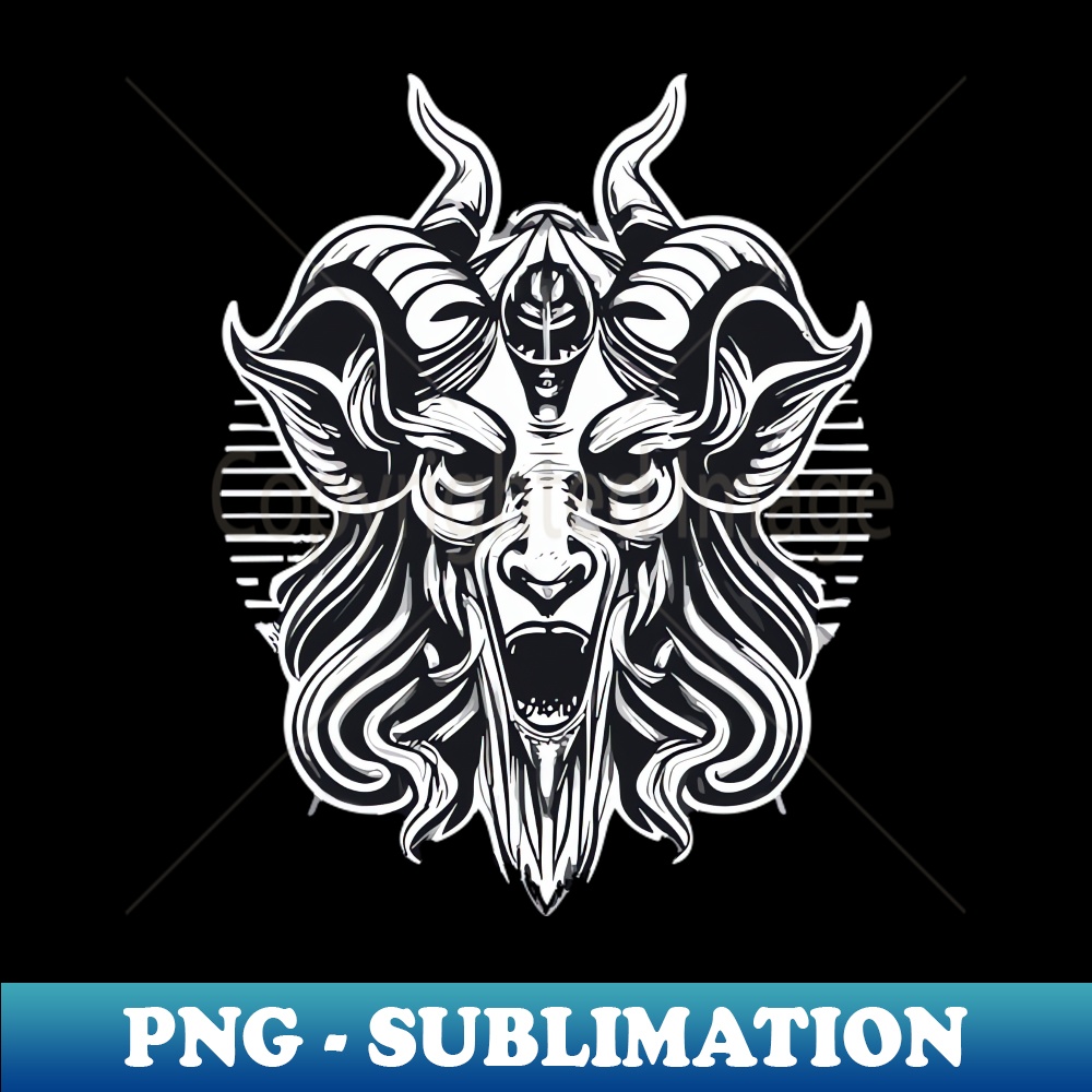 The Baphomet - PNG Transparent Digital Download File for Sub | Inspire ...