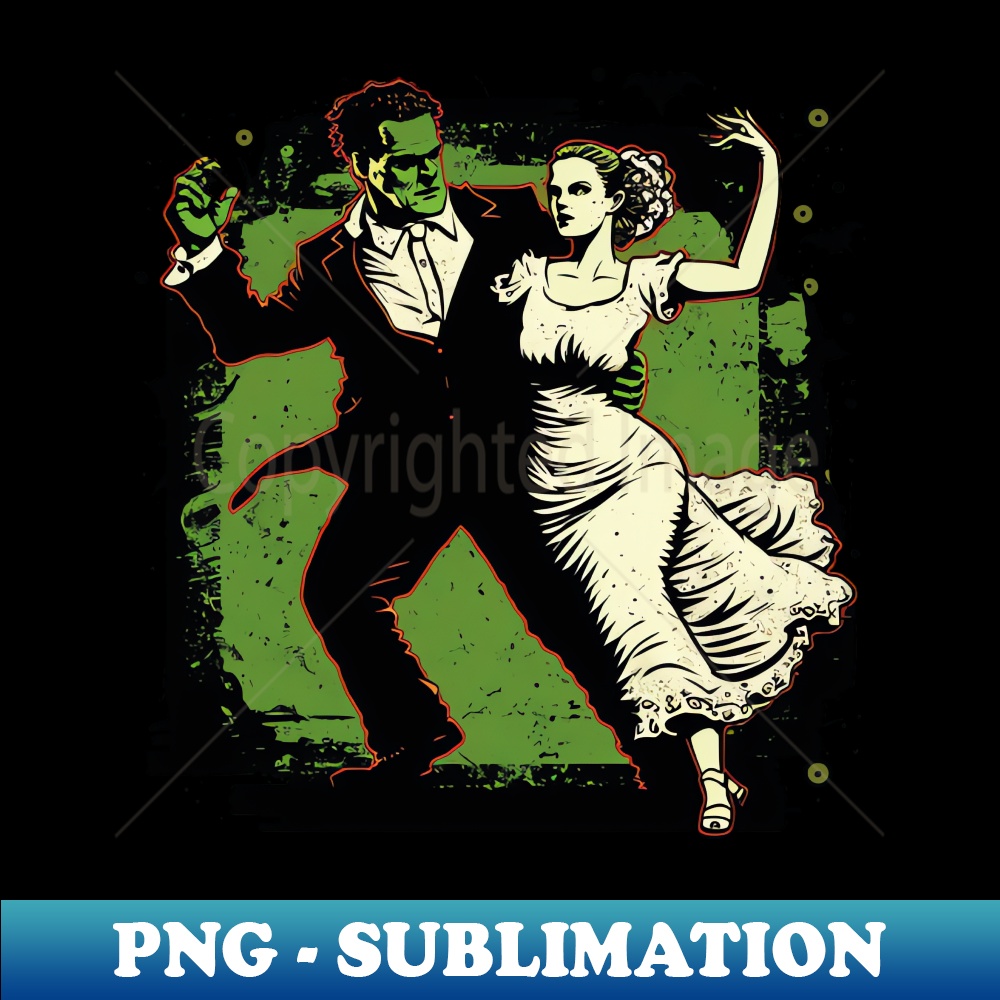 frankenstein dance - PNG Transparent Sublimation File - Tran - Inspire ...
