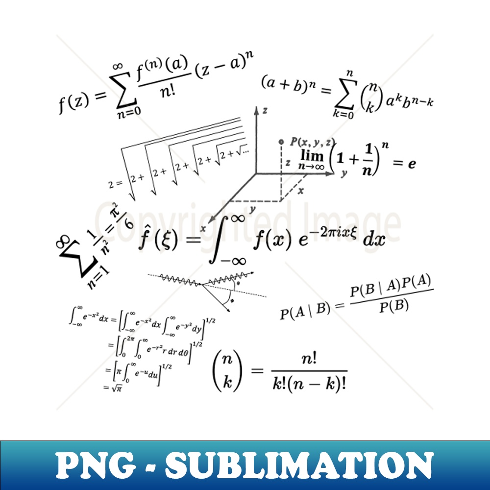 math equations and formulas - Aesthetic Sublimation Digital | Inspire ...