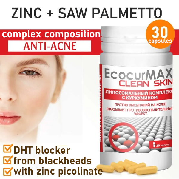 Antiacne liposomal complex DHT blocker with zinc picolinate Inspire