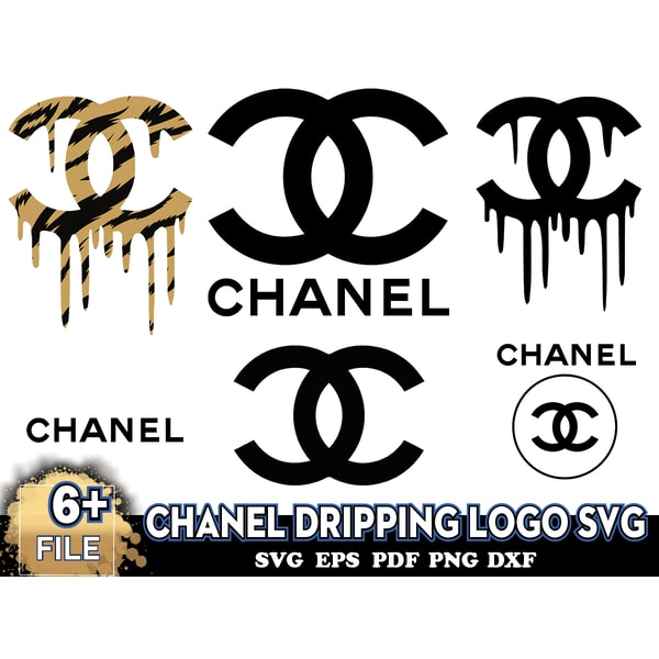 Chanel Dripping Logo SVG, Chanel Logo, Chanel Symbol, Coco C - Inspire ...