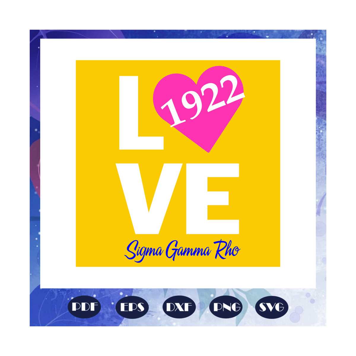Love 1922, Sigma Gamma Rho, Sigma Gamma gifts, Sigma Gamma s | Inspire ...