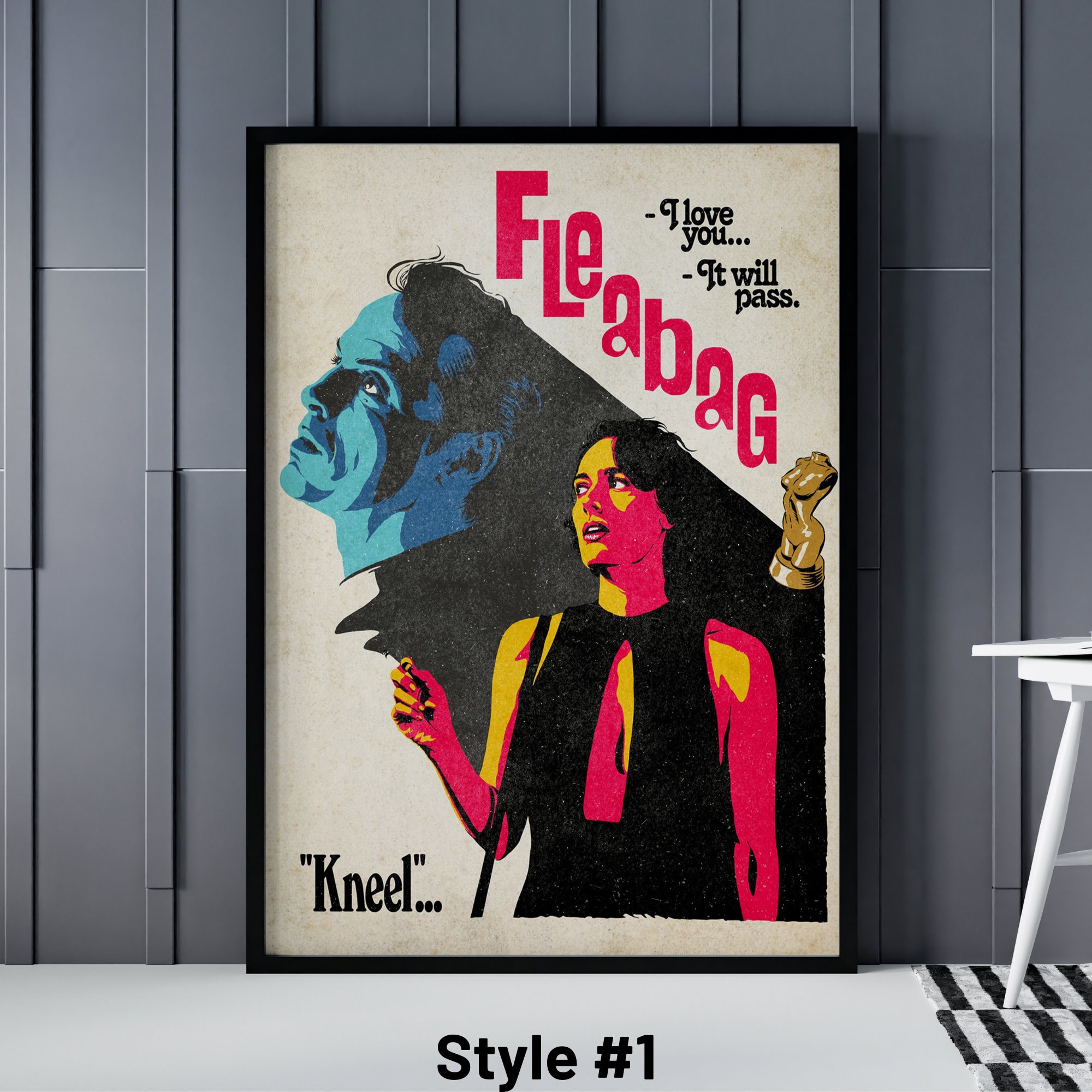 Fleabag Poster, Fleabag 8 Different Posters, Fleabag Print, Inspire