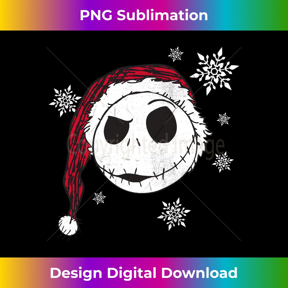 Disney Nightmare Before Christmas Snowflake Holiday Long Sl | Inspire ...