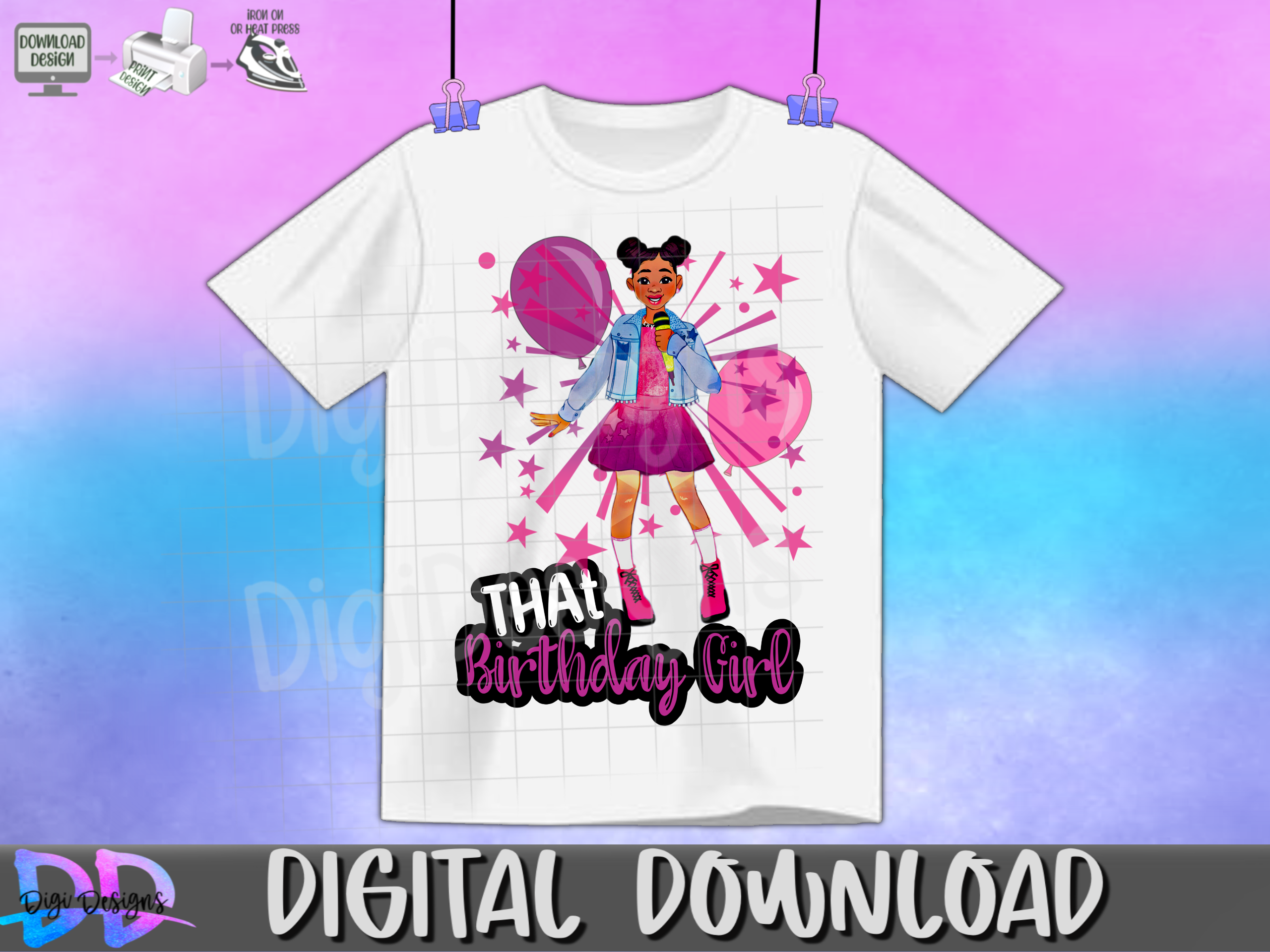 That Girl Lay Lay Birthday Png-Digital Download | Inspire Uplift