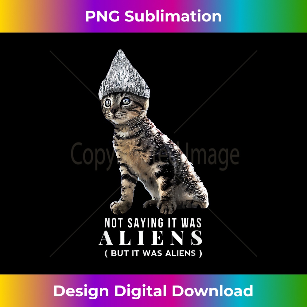 Funny Conspiracy Cat Tin Foil Hat Aliens Shirt Gift - Artisa | Inspire ...