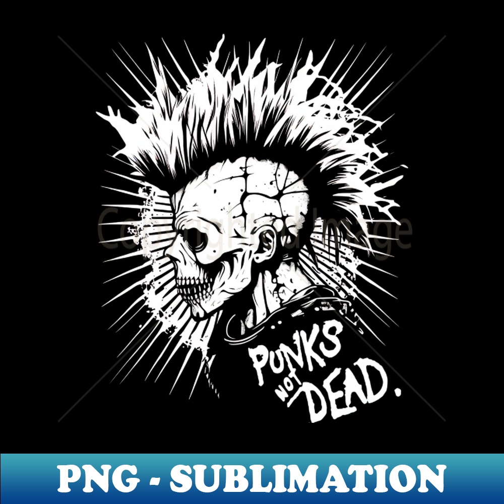 Punk Rock - Punks Not Dead - Aesthetic Sublimation Digital F | Inspire ...