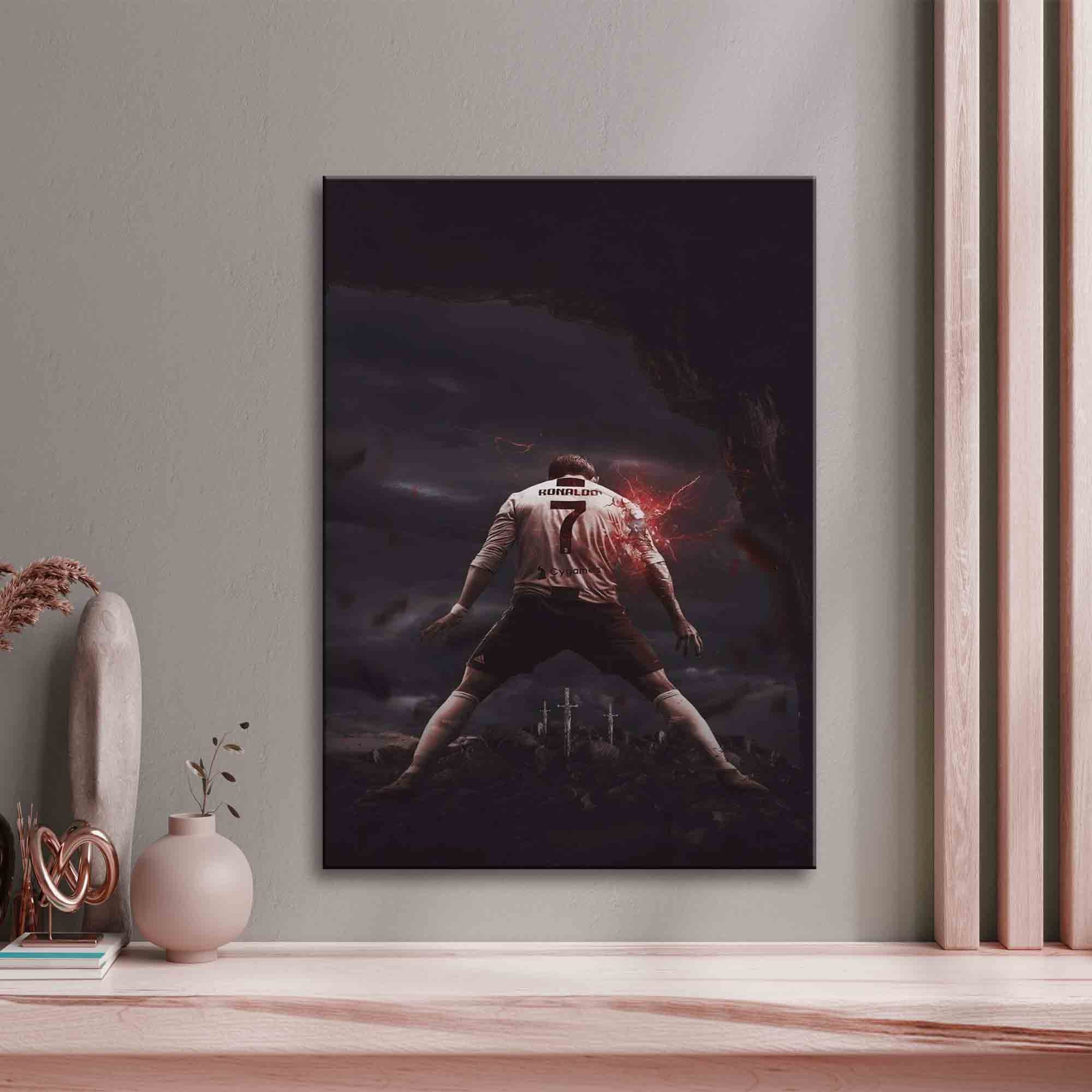 Cristiano Ronaldo, Motivation Wall Art, Ronaldo Lover Gift P - Inspire