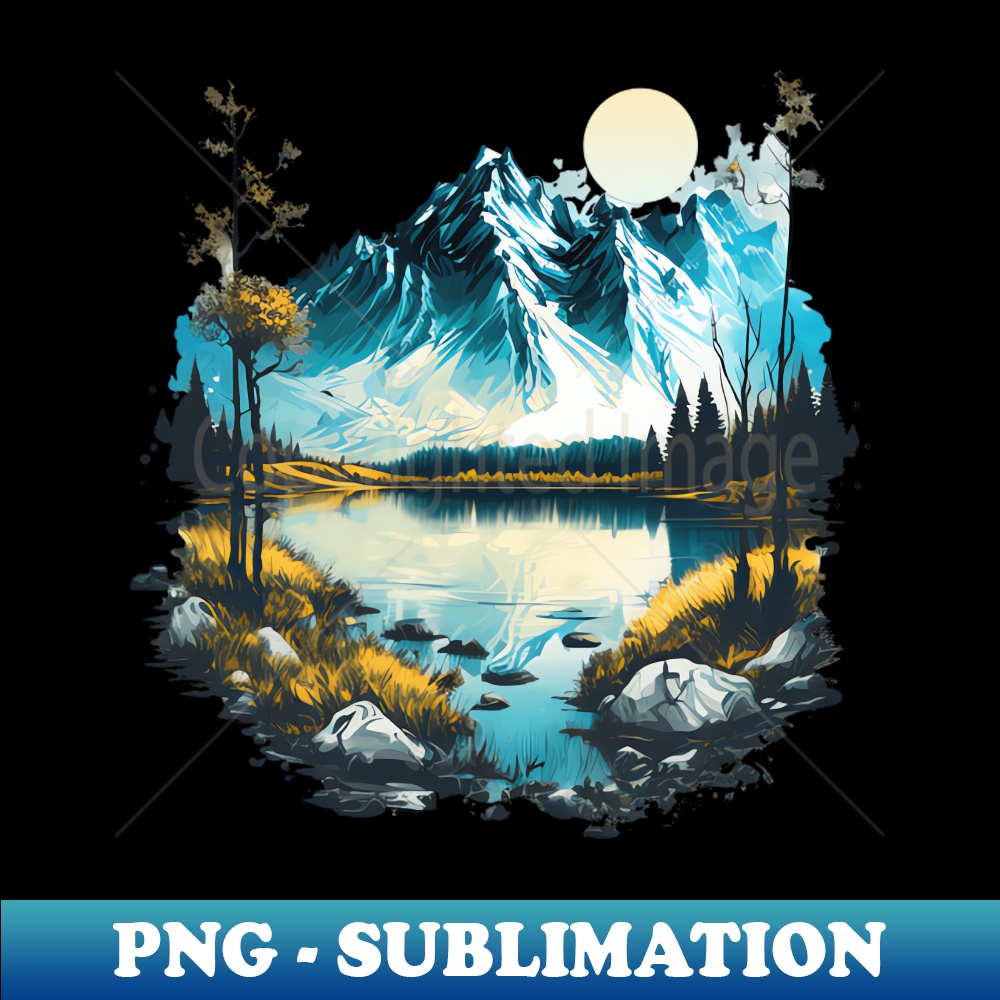 Nature beautiful scenery - PNG Sublimation Digital Download | Inspire ...