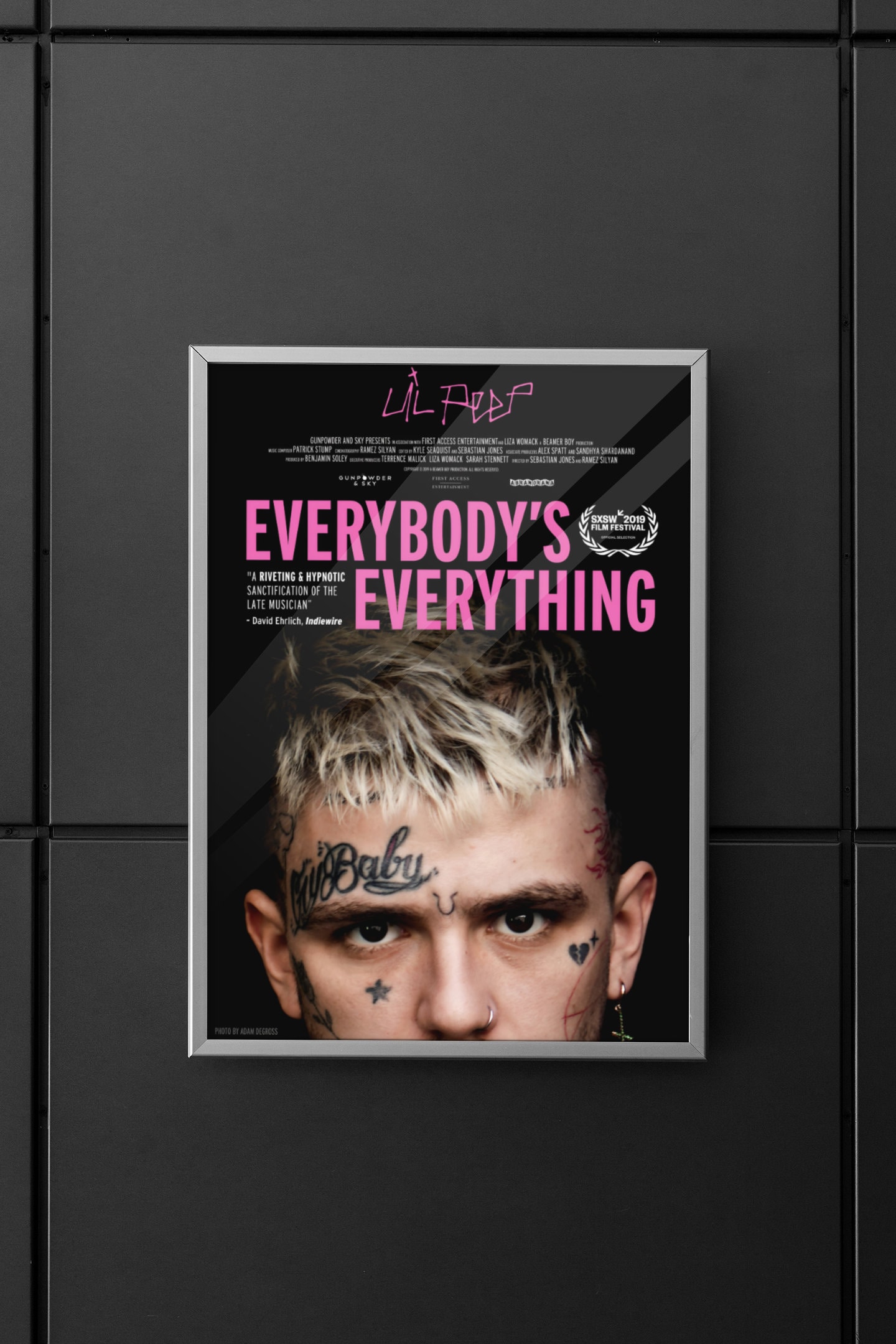 Lil Peep Lil Peep Poster Lil Peep Album Poster Everybody' - Inspire Uplift