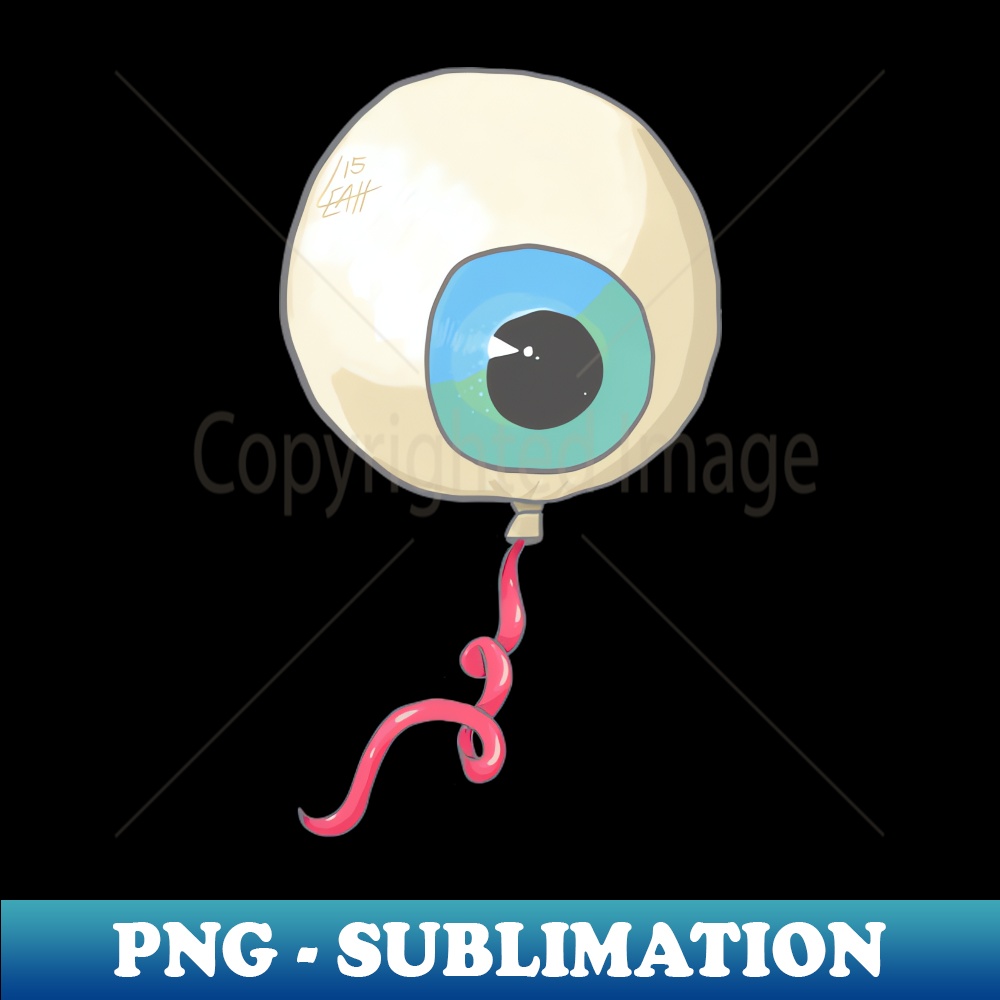 Balloon eye - PNG Transparent Sublimation Design - Perfect f - Inspire ...