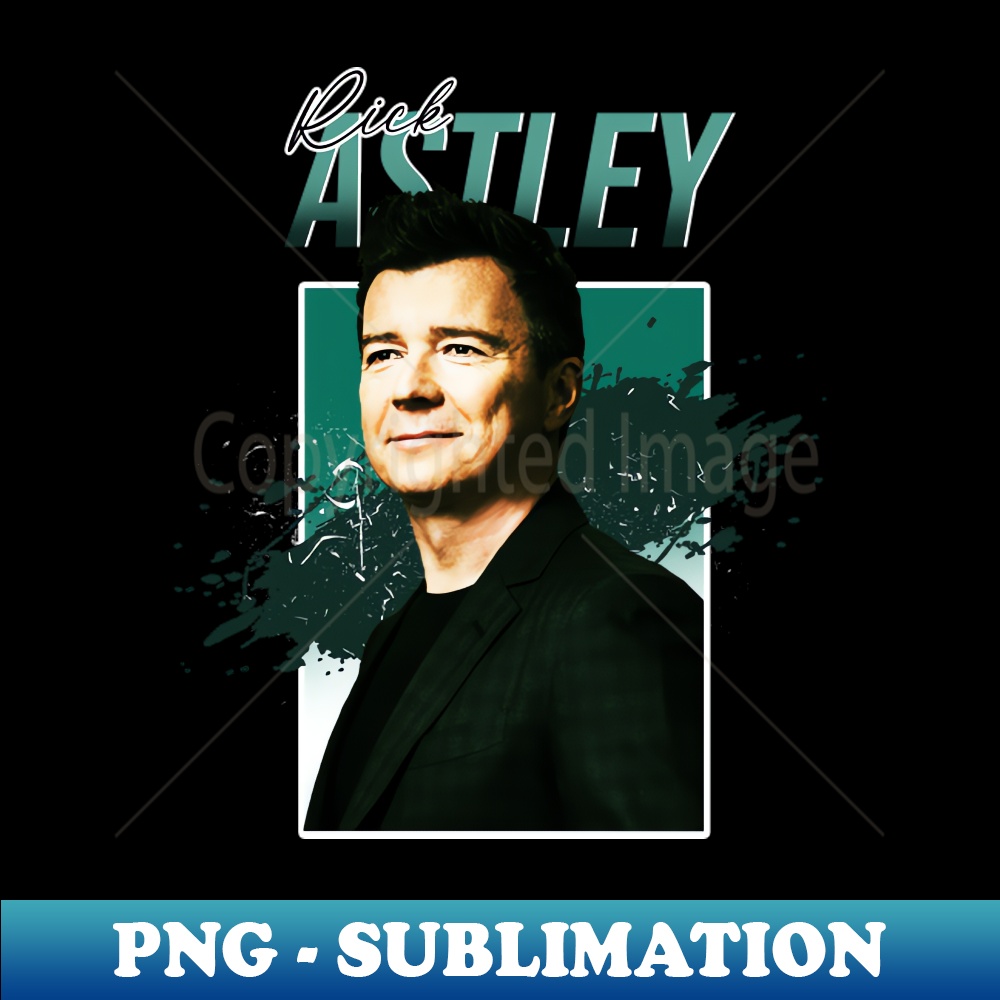 rick astley never gonna give you up - Vintage Sublimation PN - Inspire