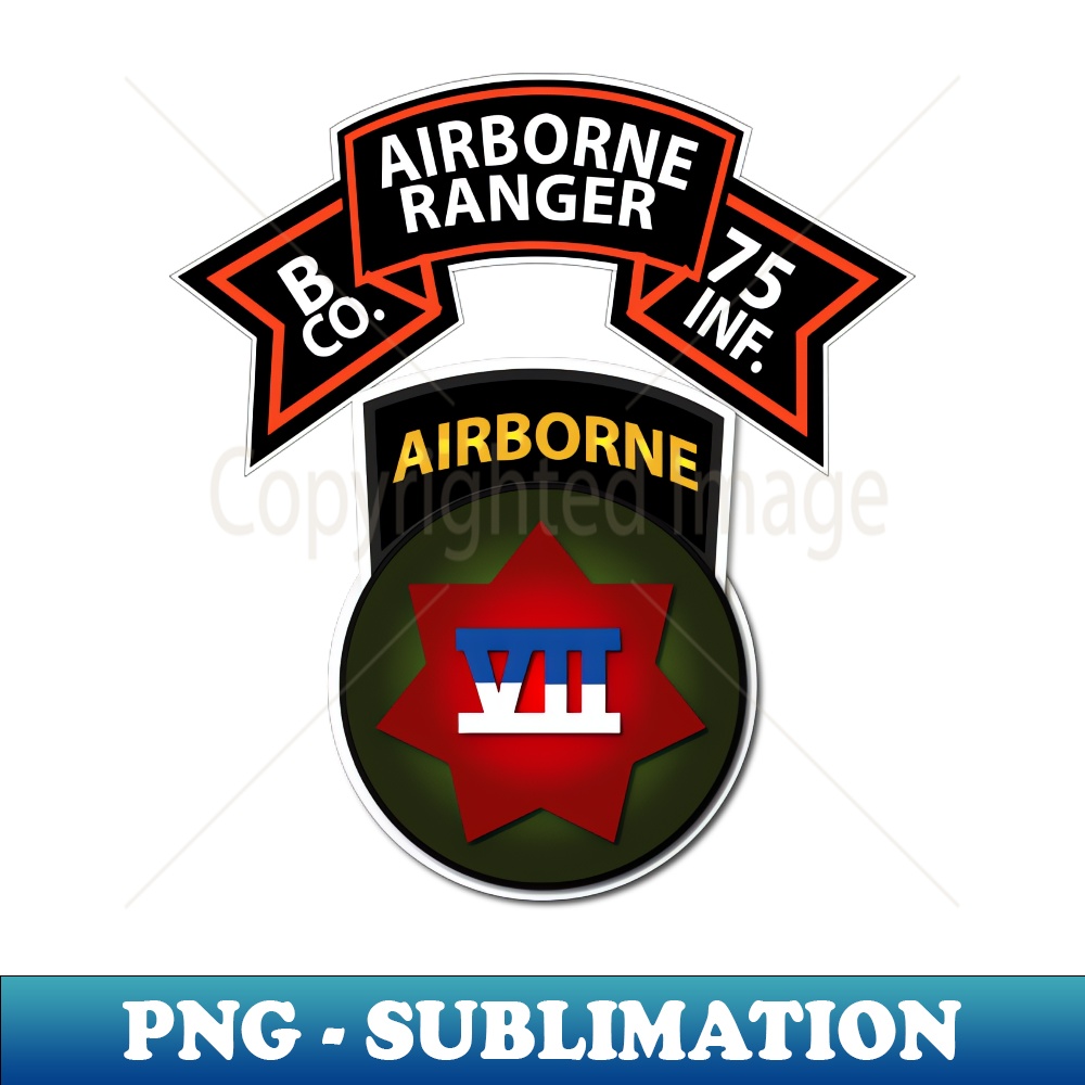 B Co 75th Ranger - VII Corps - Airborne - High-Resolution PN | Inspire ...