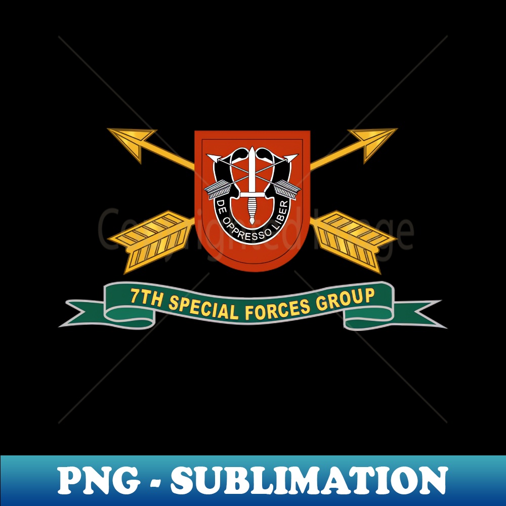 7th Special Forces Group - Flash w Br - Ribbon X 300 - Trend | Inspire ...