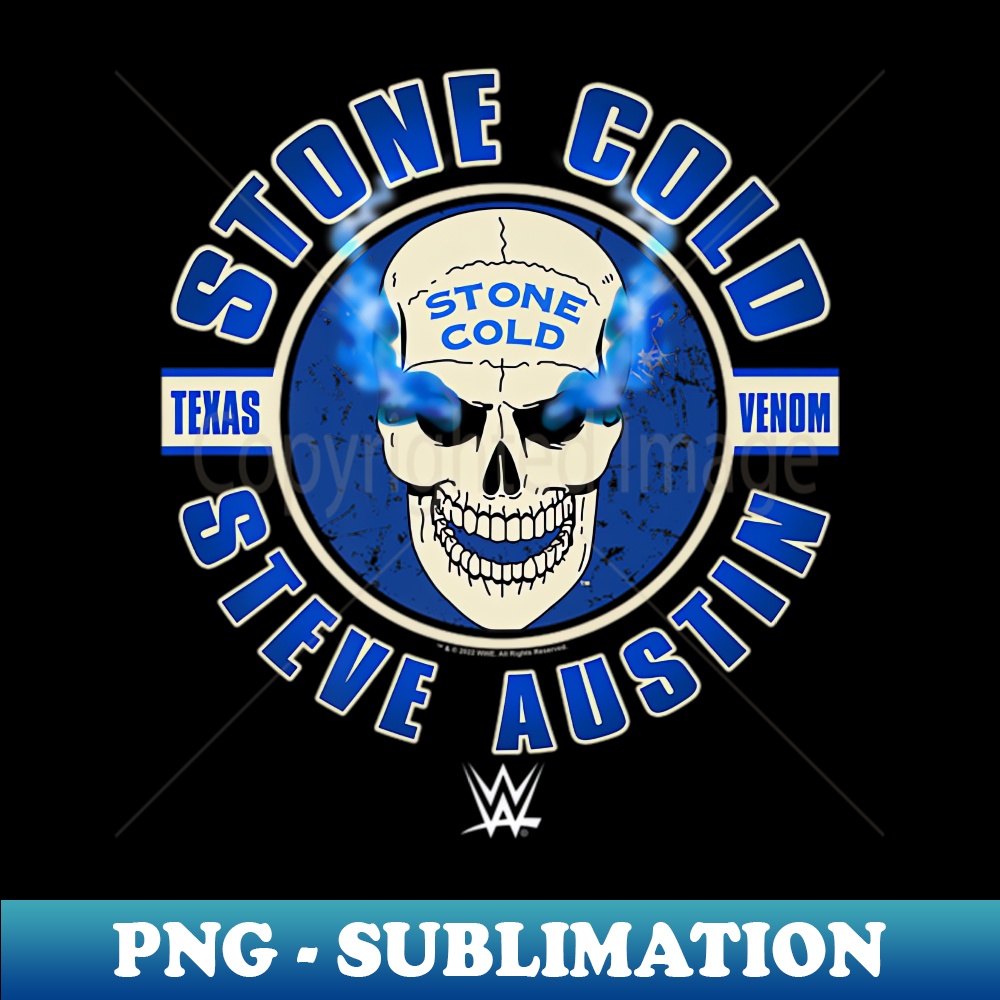 Stone Cold Steve Austin Texas Venom - Premium PNG Sublimatio | Inspire