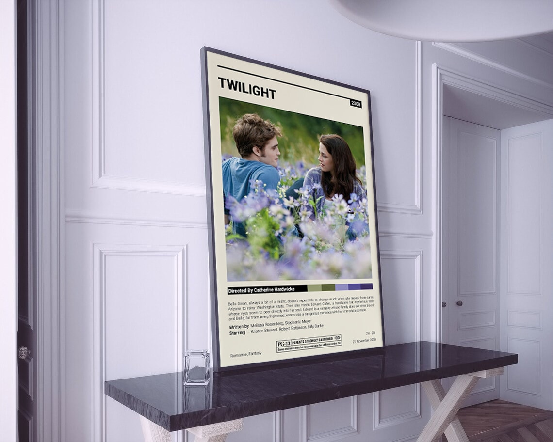 Twilight Poster Twilight Movie Twilight Minimalist Poster Inspire