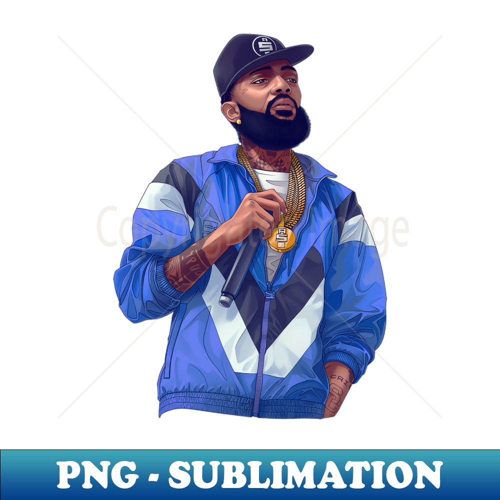 Nipsey Hustle - Aesthetic Sublimation Digital File - Stunnin - Inspire